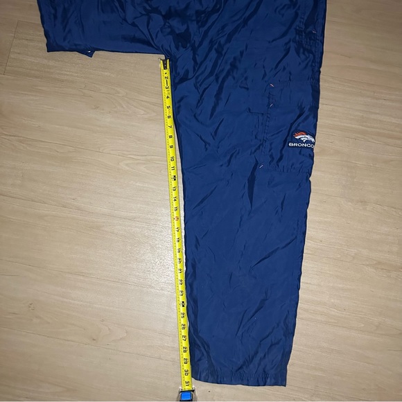 Vintage Denver Broncos Pants Adult X-Large Blue NFL Football Mens Game Day - Picture 8 of 10